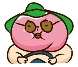 a sumomo wrestler sticker #385473