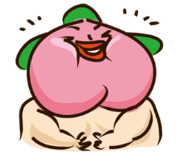 a sumomo wrestler sticker #385489