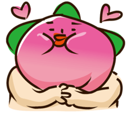 a sumomo wrestler sticker #385492