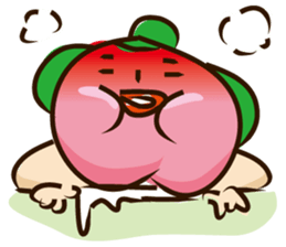 a sumomo wrestler sticker #385496