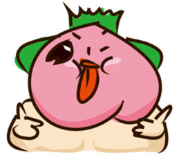 a sumomo wrestler sticker #385500