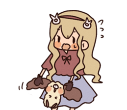 howaro and isanu sticker #385563