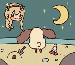 howaro and isanu sticker #385567