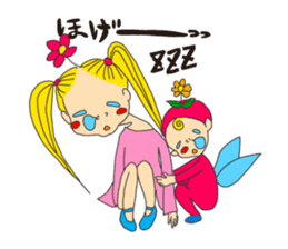 Merinda and hick fairy Poma Poma sticker #385850