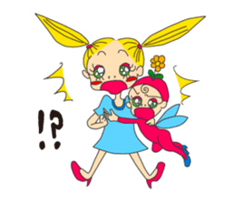 Merinda and hick fairy Poma Poma sticker #385852