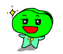 Broad beans san sticker #386426