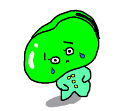 Broad beans san sticker #386427