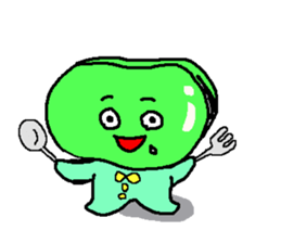 Broad beans san sticker #386436