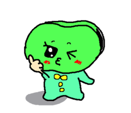 Broad beans san sticker #386440