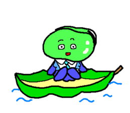 Broad beans san sticker #386441