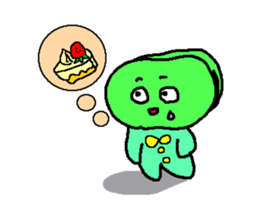 Broad beans san sticker #386453