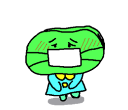 Broad beans san sticker #386458