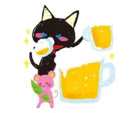 PRETTY CAT PEKO AND RIN sticker #387914