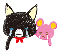 PRETTY CAT PEKO AND RIN sticker #387922