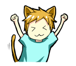 Whim cat sticker #387865