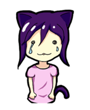 Whim cat sticker #387870