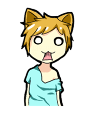 Whim cat sticker #387871