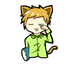 Whim cat sticker #387873