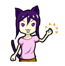 Whim cat sticker #387874