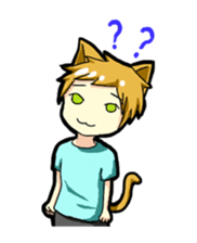 Whim cat sticker #387875