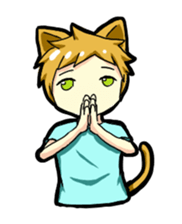 Whim cat sticker #387877