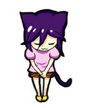 Whim cat sticker #387878