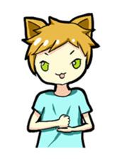 Whim cat sticker #387881