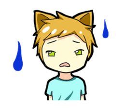 Whim cat sticker #387887