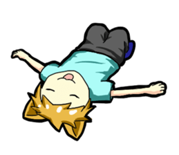 Whim cat sticker #387893