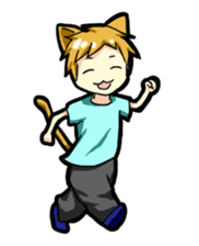 Whim cat sticker #387897