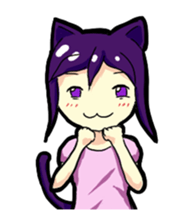 Whim cat sticker #387898