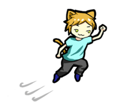 Whim cat sticker #387899