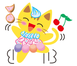 Dessert Cats sticker #388186