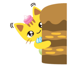 Dessert Cats sticker #388188