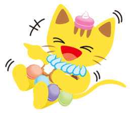 Dessert Cats sticker #388190