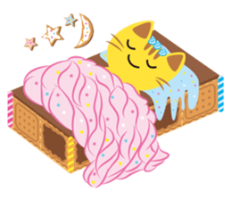 Dessert Cats sticker #388204