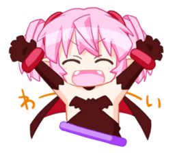 The vampire Tomato chan sticker #388465