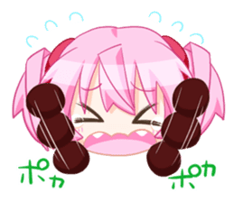 The vampire Tomato chan sticker #388467