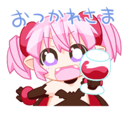 The vampire Tomato chan sticker #388470