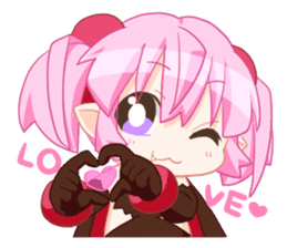 The vampire Tomato chan sticker #388474