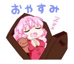 The vampire Tomato chan sticker #388475