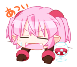 The vampire Tomato chan sticker #388478