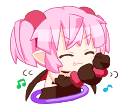 The vampire Tomato chan sticker #388481