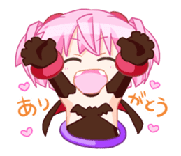 The vampire Tomato chan sticker #388482