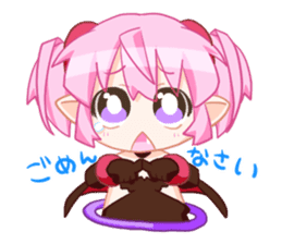 The vampire Tomato chan sticker #388483