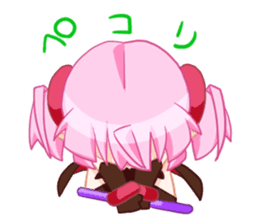 The vampire Tomato chan sticker #388486