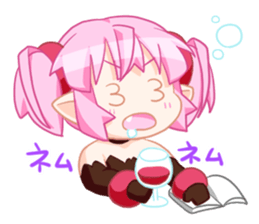 The vampire Tomato chan sticker #388487