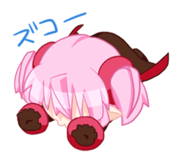 The vampire Tomato chan sticker #388495