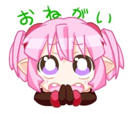 The vampire Tomato chan sticker #388499