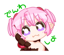 The vampire Tomato chan sticker #388501